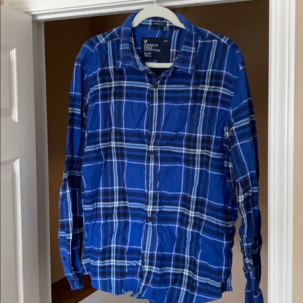 American Eagle Button Down XL Athletic Fit